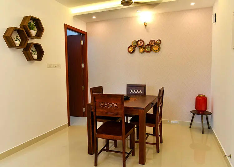 Model Apartment - Dining Area